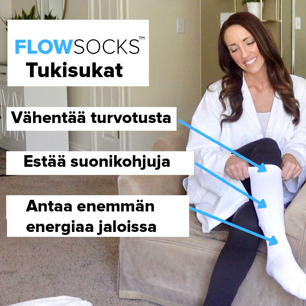 FlowSocks™ - Tukisukat - FlowSocks Finland